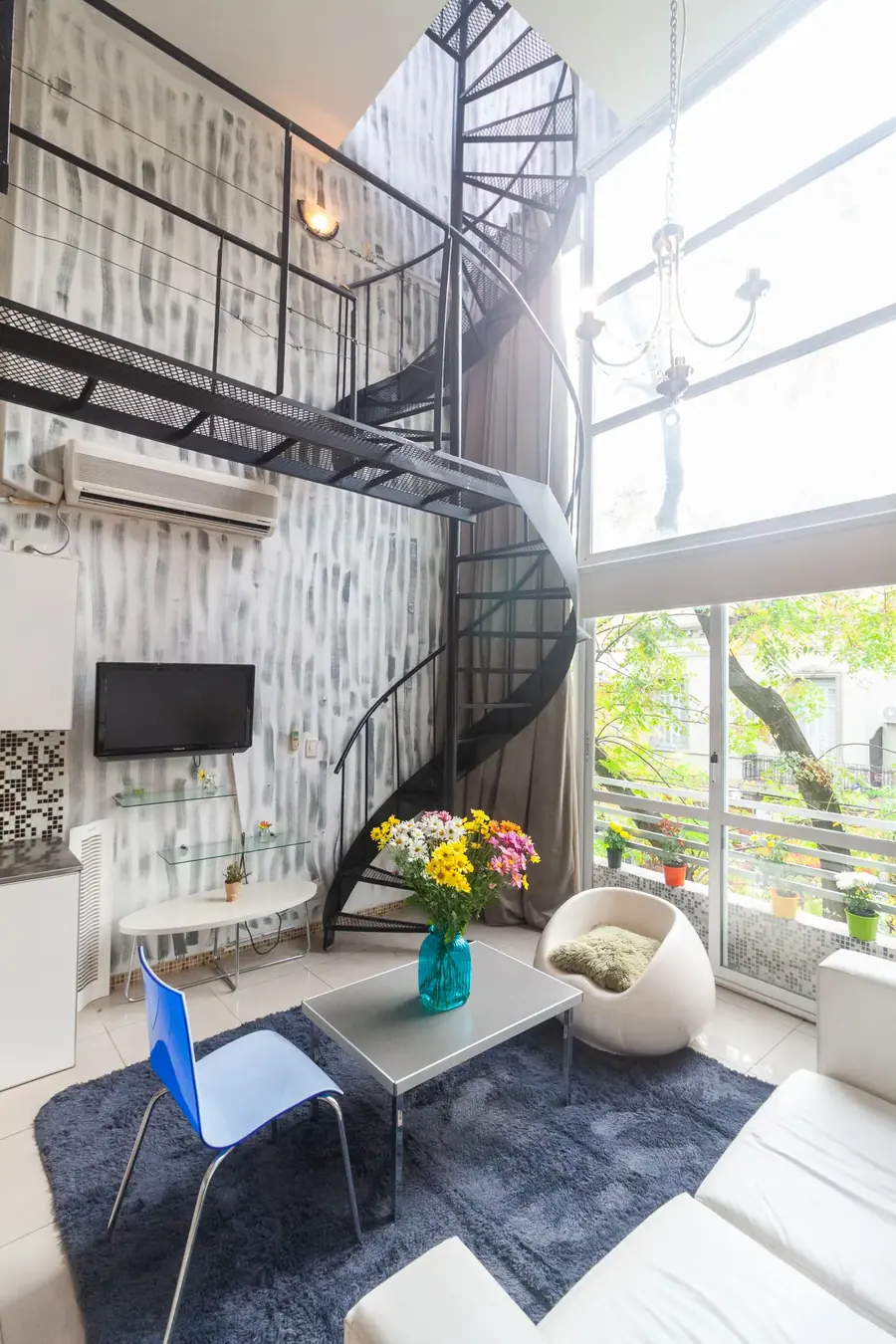 Interior — Blue Apartment